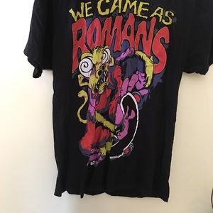 We came as romans band T-shirt